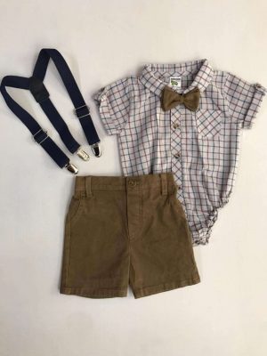 927. Conjunto cuatro piezas de camisa gris