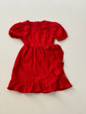 3306. Vestido rosa de lunares