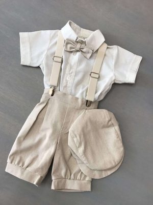 602. Conjunto cuatro piezas en lino