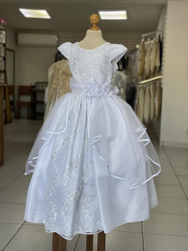 8008. Vestido Ana en blanco