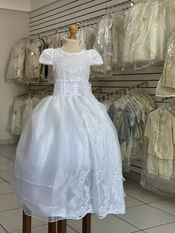 8009. Vestido Lili en blanco