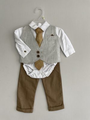 658. Conjunto cuatro piezas de corbata