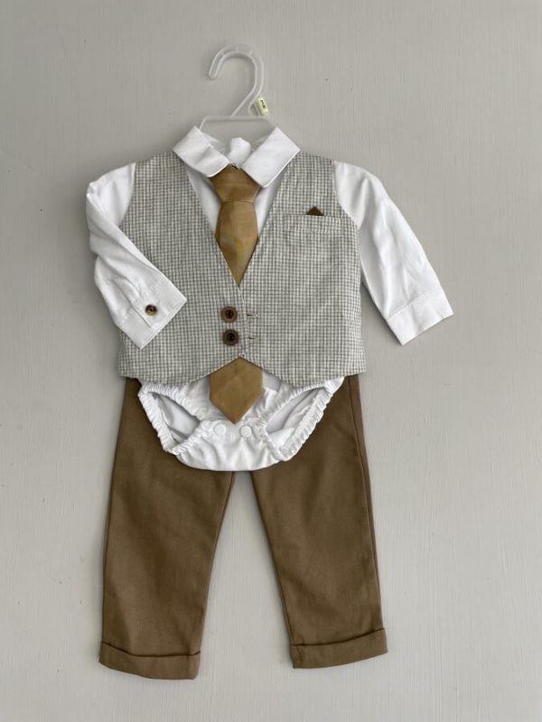 658. Conjunto cuatro piezas de corbata