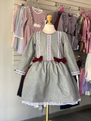 11066. Vestido heybaby de linea premium con detalle de moño