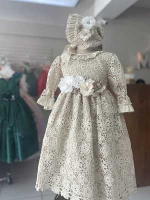 7151. Ropon con manguita en ivory