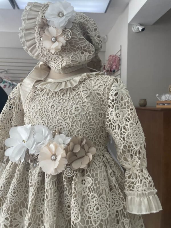 7151. Ropon con manguita en ivory