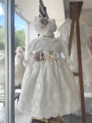 7151. Ropon con manguita en ivory