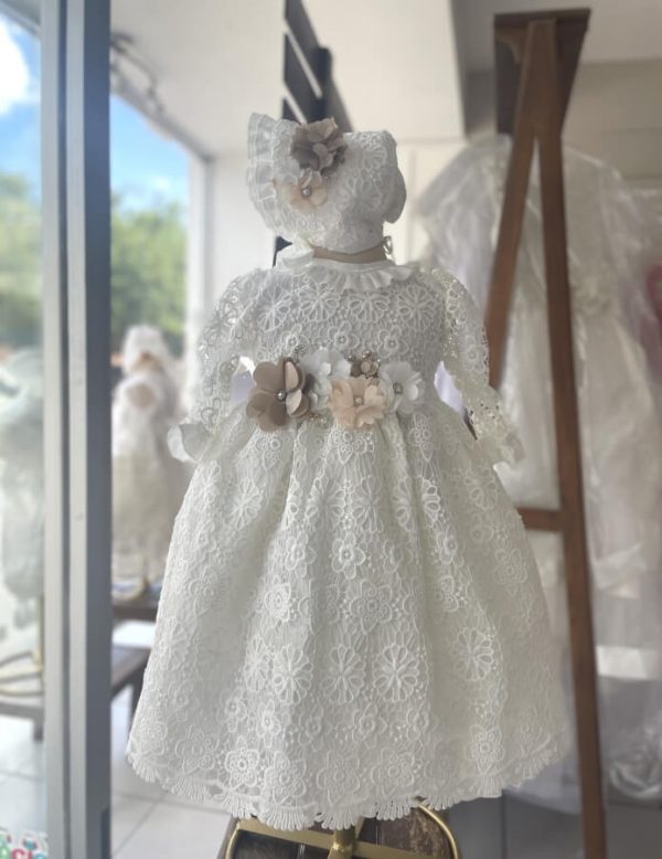 7151. Ropon con manguita en ivory
