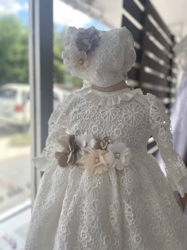 7151. Ropon con manguita en ivory