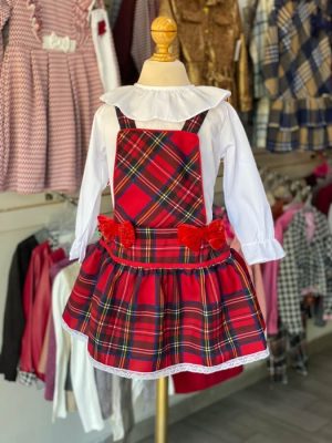 11097. Conjunto de vestido y blusa, coleccion heybaby