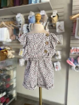 3390. Jumper de animal print con detalle de botones