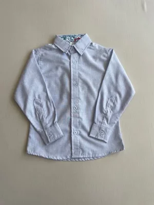 13018. Camisa manga larga azul claro