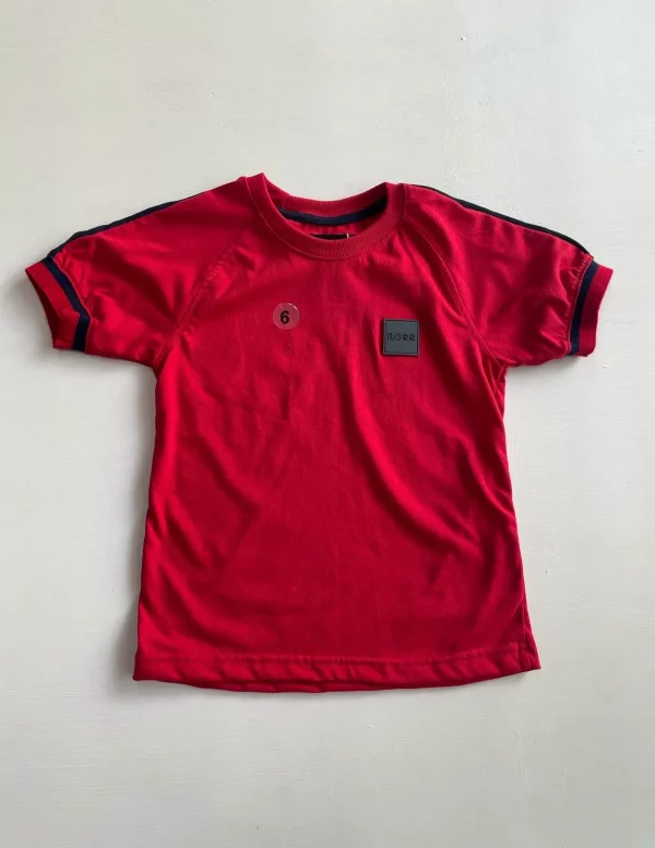 13035. Camiseta Boss en rojo