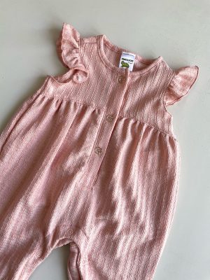 34145. Jumper salmon de rayitas