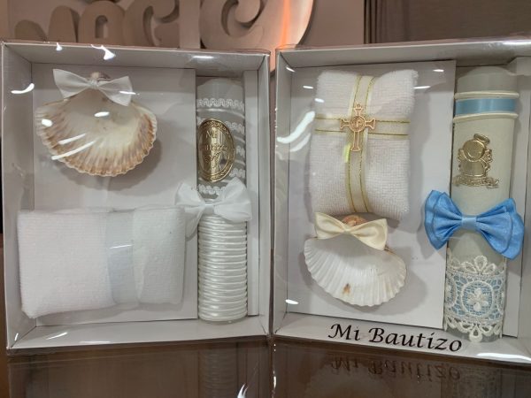 9156. Kit de vela de bautizo $319