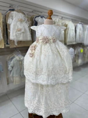 34250. Ropon desmontable de temporada con detalles en rosa, el mas pedido