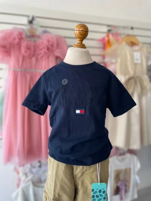 13216. Camiseta Tommy azul marino