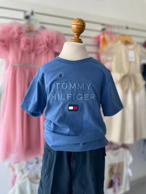 13221. Camiseta Tommy en azul